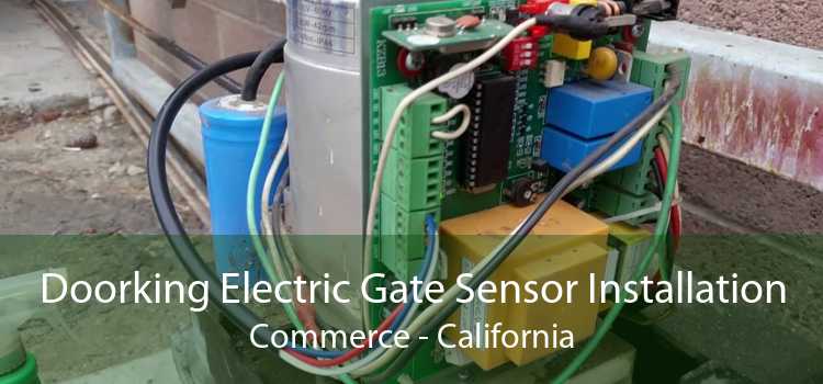 Doorking Electric Gate Sensor Installation Commerce - California