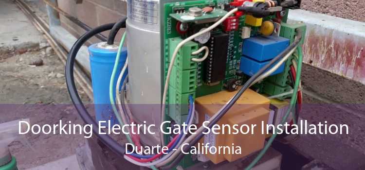 Doorking Electric Gate Sensor Installation Duarte - California