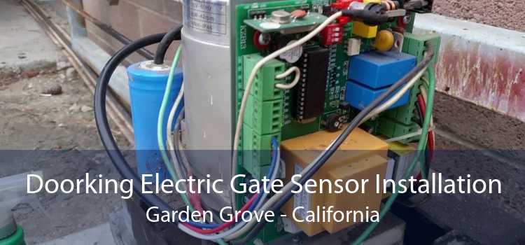 Doorking Electric Gate Sensor Installation Garden Grove - California