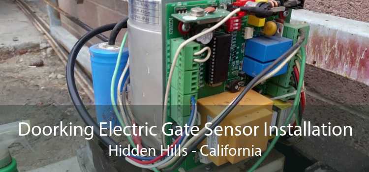 Doorking Electric Gate Sensor Installation Hidden Hills - California