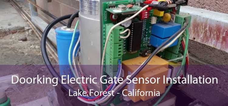 Doorking Electric Gate Sensor Installation Lake Forest - California