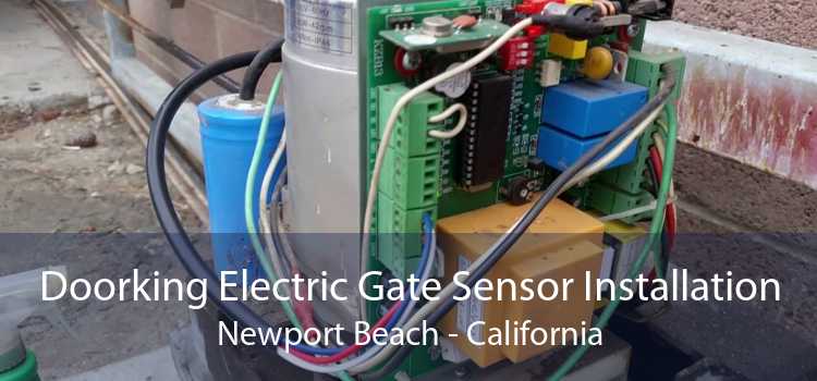 Doorking Electric Gate Sensor Installation Newport Beach - California