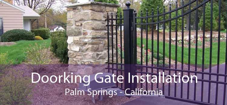 Doorking Gate Installation Palm Springs - California