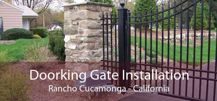 Doorking Gate Installation Rancho Cucamonga - California