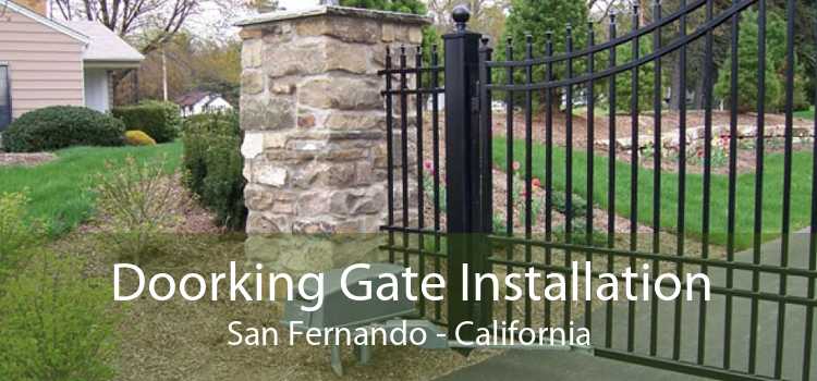 Doorking Gate Installation San Fernando - California