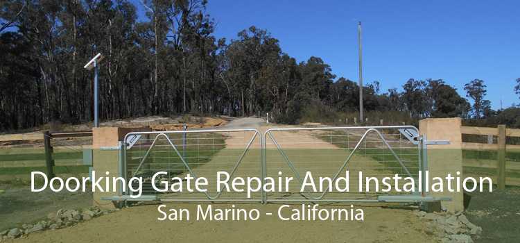 Doorking Gate Repair And Installation San Marino - California