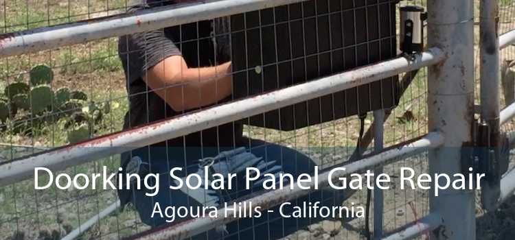 Doorking Solar Panel Gate Repair Agoura Hills - California