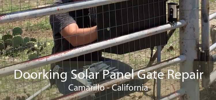 Doorking Solar Panel Gate Repair Camarillo - California