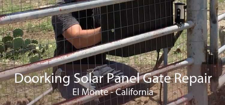 Doorking Solar Panel Gate Repair El Monte - California