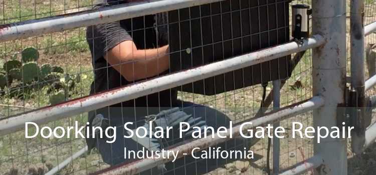 Doorking Solar Panel Gate Repair Industry - California