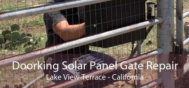 Doorking Solar Panel Gate Repair Lake View Terrace - California