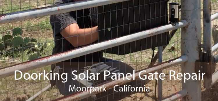 Doorking Solar Panel Gate Repair Moorpark - California