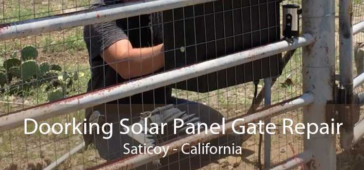 Doorking Solar Panel Gate Repair Saticoy - California