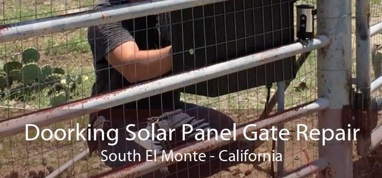 Doorking Solar Panel Gate Repair South El Monte - California