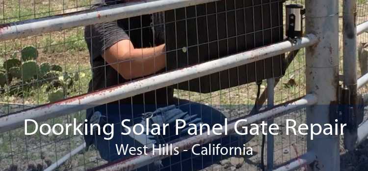 Doorking Solar Panel Gate Repair West Hills - California