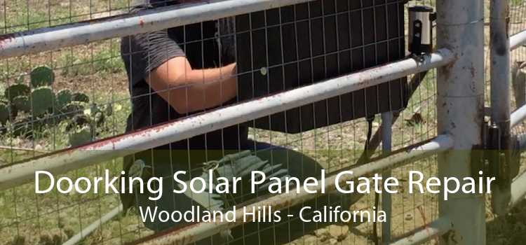 Doorking Solar Panel Gate Repair Woodland Hills - California