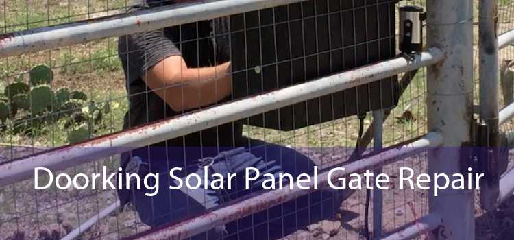 Doorking Solar Panel Gate Repair 